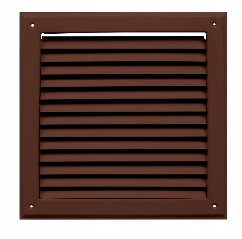 Czerpnia / wyrzutnia ścienna KWP 30x20 brązowa