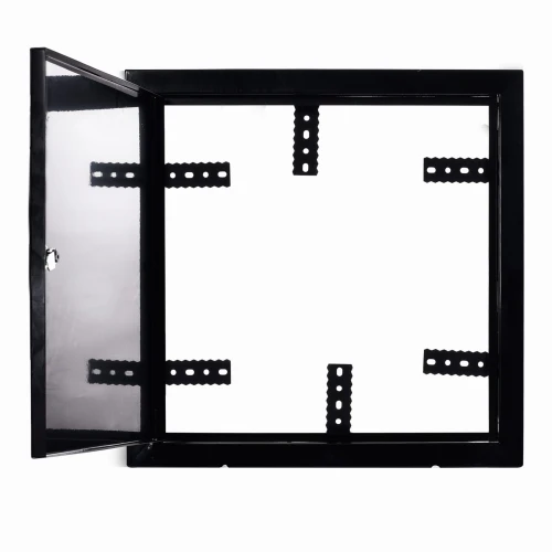 Drzwiczki rewizyjne 55x55 czarne zamek