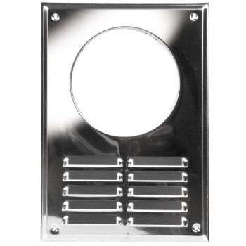 Kratka wentylacyjna pod okap fi 100 nierdzewna