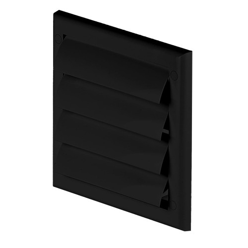 Kratka wentylacyjna grawitacyjna Exclusive TN4cz fi 125 czarna