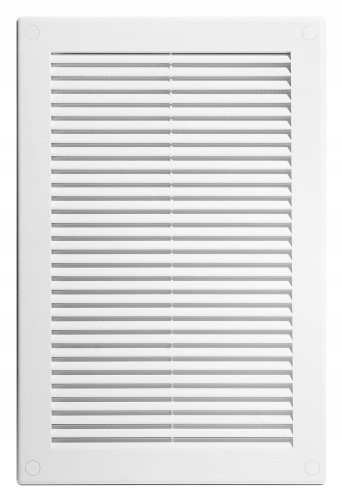 Kratka wentylacyjna TRU24 20x30 biała skośna