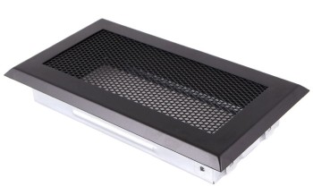 Kratka kominkowa STANDARD 10x20 czarny mat 