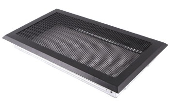 Kratka kominkowa STANDARD 16x32 czarny mat