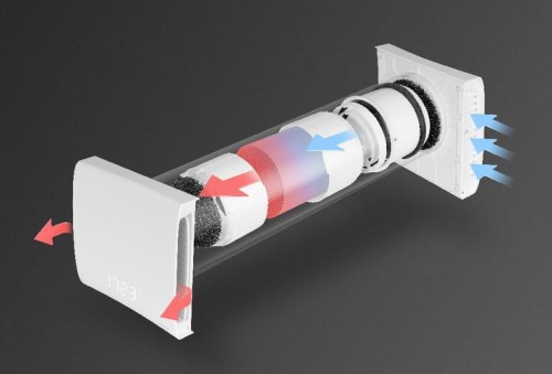 Rekuperator decentralny ścienny Awenta AHR 160