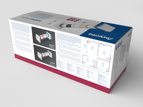 Rekuperator decentralny ścienny Awenta AHR 160