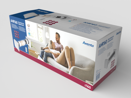 Rekuperator kompaktowy ścienny Awenta AHR 160