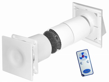 Rekuperator kompaktowy ścienny Awenta HRV 100 P pilot