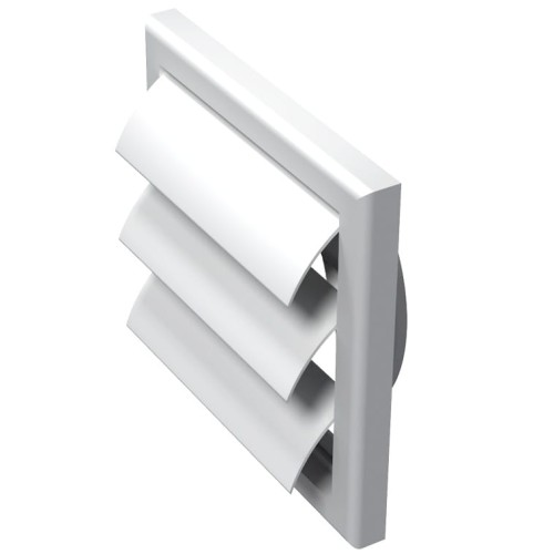 Żaluzja grawitacyjna ścienna WP MV fi 100 biała