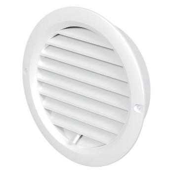 Kratka wentylacyjna fi 150 biała regulowana BVR