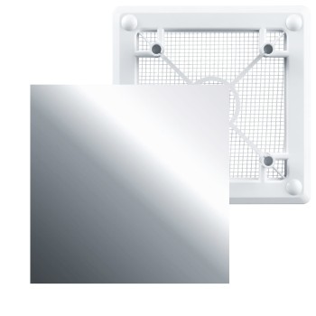 Kratka wentylacyjna Ventika Kliq FP 180 Chrome