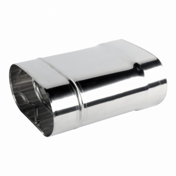 Rura kominowa owalna 120/200 0,25 mb żaroodporna