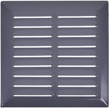 Kratka wentylacyjna 14x14 grafit skośna EWL