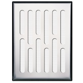 Kratka wentylacyjna 14x21 nierdzewna prosta