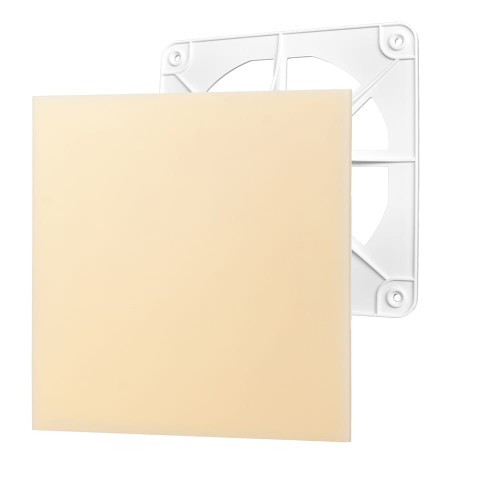 Kratka wentylacyjna dRim panel plexi beżowy
