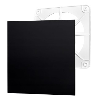 Kratka wentylacyjna dRim panel plexi czarny połysk