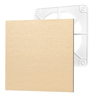 Kratka wentylacyjna dRim panel aluminium szczotkowane złoto
