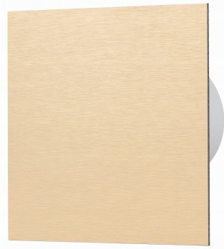 Wentylator łazienkowy airRoxy dRim fi 100 Timer Aluminium Złoto