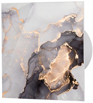 Wentylator łazienkowy airRoxy dRim fi 100 Higrostat Różowo-złoty marmur