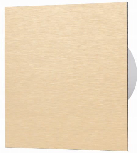 Wentylator łazienkowy airRoxy dRim fi 125 Wyłącznik sznurkowy Aluminium Złoto