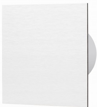 Wentylator łazienkowy airRoxy dRim fi 125 Standard Aluminium Szczotkowane