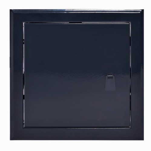 Drzwiczki rewizyjne 15x15 antracyt połysk uchwyt
