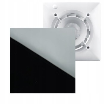 Wentylator łazienkowy KLIQ SUPREME 100 Standard Glass Black