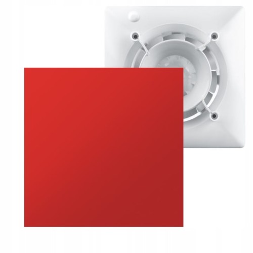 Wentylator łazienkowy KLIQ SUPREME 100 Higrostat Red