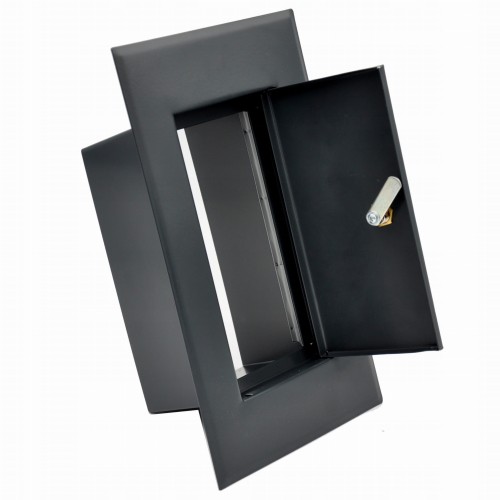 Drzwiczki do komina ceramicznego 13x26 antracyt mat