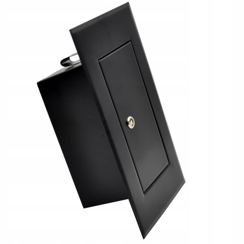 Drzwiczki do komina ceramicznego 13x26 czarne mat