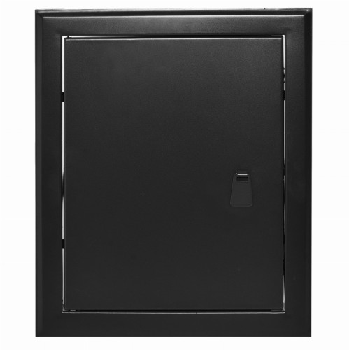 Drzwiczki rewizyjne 15x25 czarne matowe uchwyt