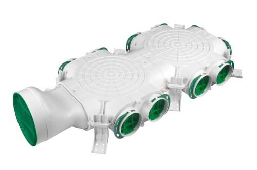 Skrzynka rozdzielcza z przyłączem bocznym Awenta PRO VCB 160-10x75