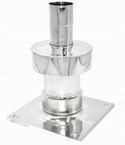 Zakończenie górne z podstawą Turbo fi 100/150 kwasoodporne