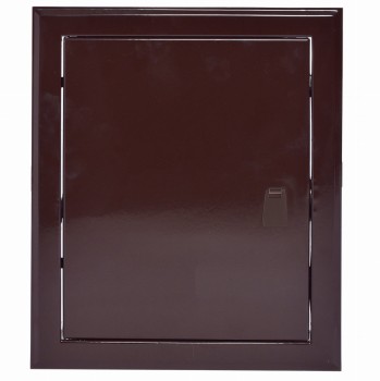 Drzwiczki rewizyjne 15x30 brązowe uchwyt