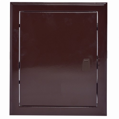 Drzwiczki rewizyjne 25x35 brązowe uchwyt