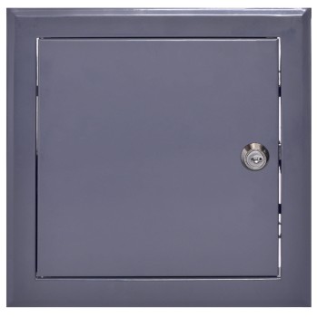 Drzwiczki rewizyjne 15x15 grafit połysk zamek