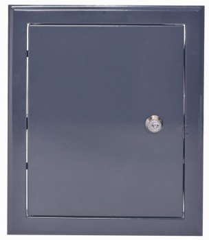 Drzwiczki rewizyjne 25x35 grafit połysk zamek