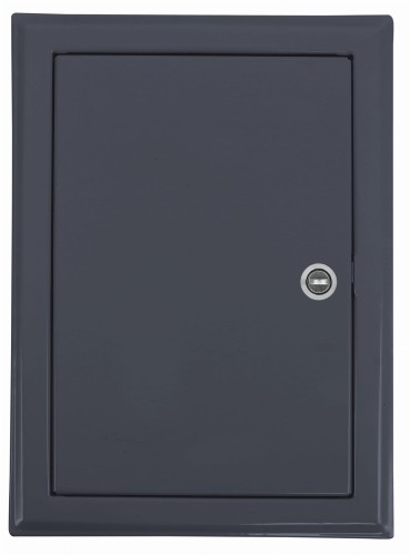 Drzwiczki kominowe 12x25 antracyt RAL 7016