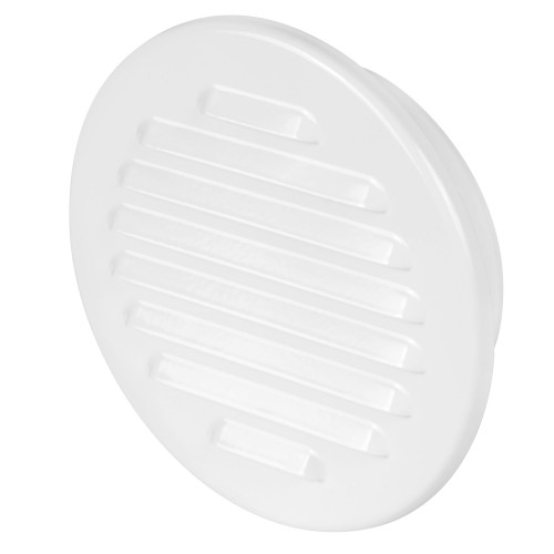 Kratka wentylacyjna fi 150 biała skośna M13