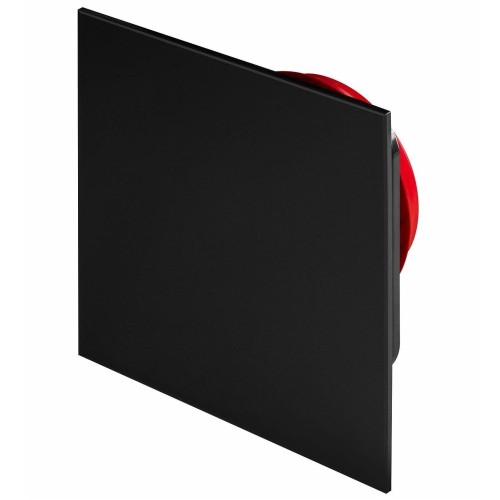 Anemostat nawiewno-wywiewny panelowy Awenta PRO fi 125 VAP czarny