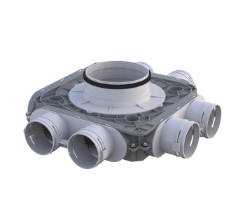 Skrzynka rozdzielcza do rekuperacji fi 160 6x75 FlexiVent 1050160/75x6