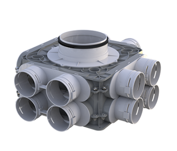 Skrzynka rozdzielcza do rekuperacji fi 160 12x75 FlexiVent 1051160/75x12 