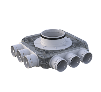 Skrzynka rozdzielcza do rekuperacji fi 125 6x75 FlexiVent 1052125/75x6