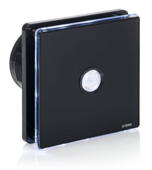 Wentylator łazienkowy Sterr fi 100 LED Czujnik ruchu PIR BFS100LP-B