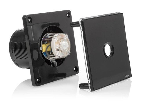 Wentylator łazienkowy Sterr fi 100 LED Czujnik ruchu PIR BFS100LP-B