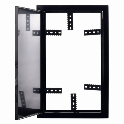 Drzwiczki rewizyjne 90x120 czarne uchwyt