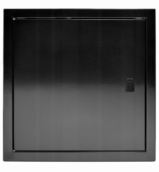 Drzwiczki rewizyjne 55x55 czarne uchwyt  