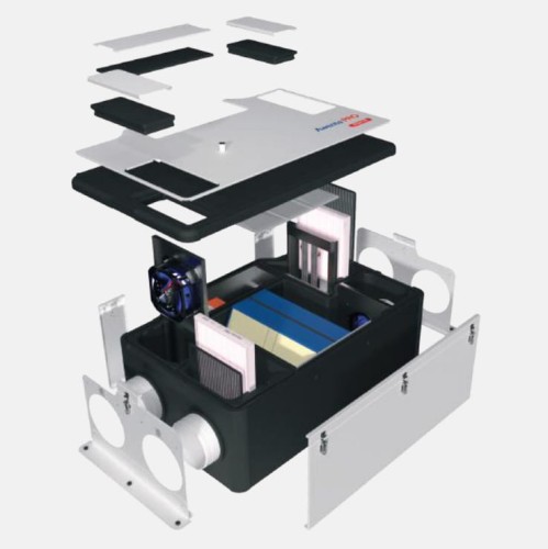 Centrale wentylacyjne Awenta Pro Avira 405 + moduł CF wersja lewa VAVP405LCF