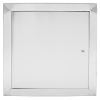 Drzwiczki rewizyjne 90x90 nierdzewne szczotkowane uchwyt 