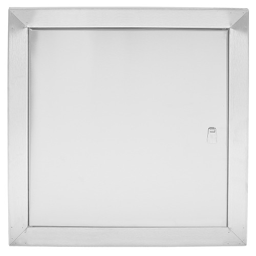 Drzwiczki rewizyjne 90x90 nierdzewne szczotkowane uchwyt