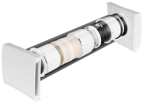 Rekuperator kompaktowy ścienny Awenta AHR 160